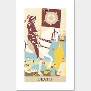 Death Tarot Card Posters and Art